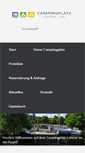 Mobile Screenshot of campingplatz-lohmar.de